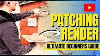 How To Patch Render A Wall | COMPLETE BEGINNERS GUIDE