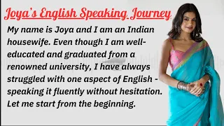 How An Indian Housewife Improved her Spoken English | Intermediate Level | English Podcast story |