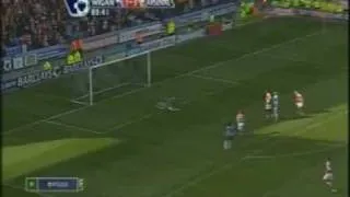 Аршавин забивает гол Уигану (Уиган - Арсенал 1:3)