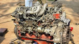 ASSEMBLING 14 L HINO ENGINE & OVERHAUL Last  Part  | Restoration Deasil Engine  Last Part