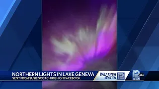 See northern lights illuminate Wisconsin skies