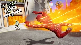 The Flash VS Heatwave! The Rogues (GTA 5 Flash Mod)