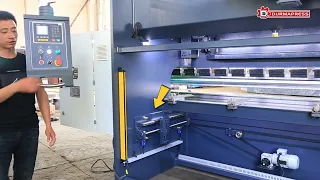 80T3200 Hydraulic torshion Bar Press Brake with Monitoring Vlave NR12 Brazilian Certification