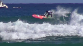 Hawaiian kind longboarding