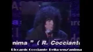 Riccardo Cocciante - Bella senz'anima (live da Alta Classe)