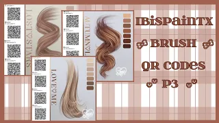 🤎Ibispaint x brush qr Codes [hair brushes] part 3🤎