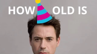 How old is Robert Downey Jr.? 🍰🎈