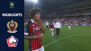 OGC NICE - LOSC LILLE (1 - 3) - Highlights - (OGCN - LOSC) / 2021-2022