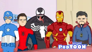 KOMPILASI SUPERHERO MARVEL ( Parodi Podcast )