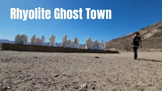 Rhyolite Ghost Town outside of Death Valley