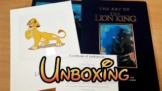 The Art of The Lion King Book - Signed Limited Edition Unboxing