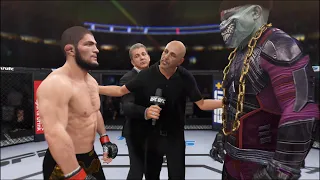 Khabib vs. Giant Modok - EA Sports UFC 4 - Eagle Fights ☝️🦅