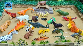 Muddy Adventures: Strongest Animals vs. Prehistoric Dinosaurs | Fun Learning for Kids