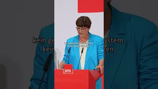 Saskia Esken: AfD ist Gefahr für deutsche Wirtschaft