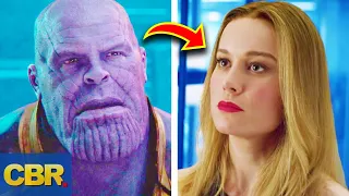 Thanos And Captain Marvel To Fight For The Power Stone (Avengers Endgame Theory)