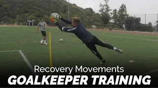 Recovery Movement Drills | Goalkeeper  Training | Pro Gk