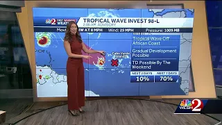 Tracking the Tropics: Lee, Margot and other disturbances