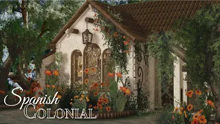 🌵 SPANISH COLONIAL House 🪴 Casita colonial española 🌵 -BLOXBURG-