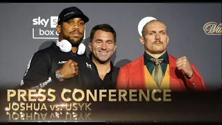 Joshua vs. Usyk | Press Conference | Face To Face