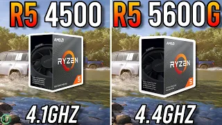 Ryzen 5 4500 vs Ryzen 5 5600G - Any Difference?