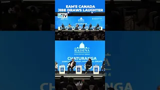 EAM Jaishankar's Canada’s Reference Draws Laughter At Raisina Dialogue 2024