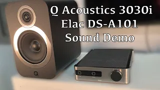 Q Acoustics 3030i, Elac DS A101 Sound Demo