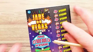 💰 JADĘ DO VEGAS 💰 PREMIERA ❗️ CAŁA Paczka ❗️ 😁 25 zdrapek  🤑 #Zdrapki​​​ #Lotto​ jade do wegas