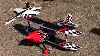 E Flite Prometheus p2 Carbon Z maiden flight