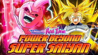 HOW TO BEAT RED ZONE KID BUU POWER BEYOND SUPER SAIYAN MISSION WITH TEQ SUPER TRUNKS [Dokkan Battle]