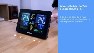 Automatische Zeiteinstellung-Newentor Wetterstation