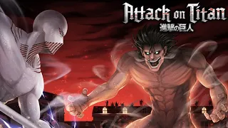 Eren and Mikasa VS Warhammer Titan [Full Fight] [1080p]