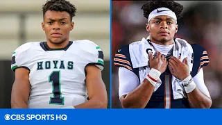 2021 NFL Draft: Bears QB Justin Fields has the BEST High School tape you've ever seen |CBS Sports HQ