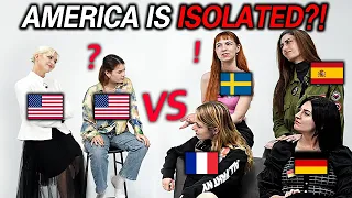 Do Europeans Really dislike Americans?(Sweden, Germany, France, Spain, USA)