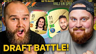 DRAFT BATTLE VS JONKAN!! | GG TO GLORY FIFA 22