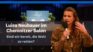 Klima-Aktivistin Luisa Neubauer im Gespräch in Chemnitz zur Klimakrise und Fridays For Future