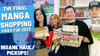 The FINAL Manga Shopping Video For 2021 | INSANE HAUL / PICKUPS!