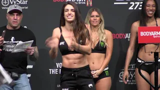 Tecia Torres vs Mackenzie Dern UFC 272 Weigh-In And Faceoff