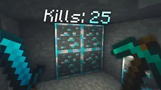lucky mining with 25 kills in hypixel uhc