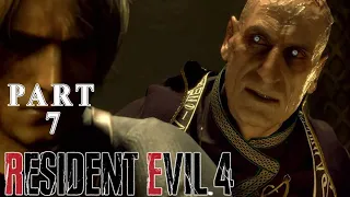 RESIDENT EVIL 4 REMAKE Walkthrough Gameplay Part 7 -  (FULL GAME) 4K 60 FPS No Commentary