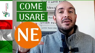 How and when to use NE in ITALIAN (Lesson 1) | The particle NE (ENG and ITA subtitles)