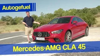 all-new Mercedes-AMG CLA 45 S REVIEW 2020 - Autogefuel