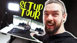 Jacksepticeye's Office Setup Tour