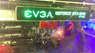 EVGA GTX 1080/1070 RGB LED setup.