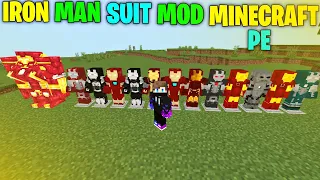 Download Iron Man Suit Mod For Minecraft PE