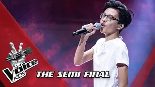 Justin - Fades Away | The Semi Final | The Voice Kids | VTM