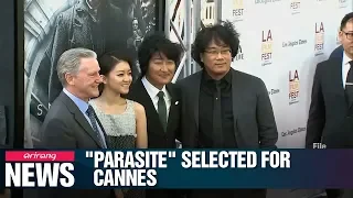 S. Korean director Bong Joon-ho's "Parasite" picked for Cannes competition