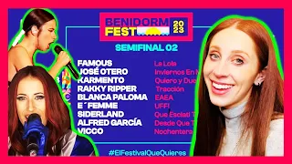 LET'S REACT TO BENIDORM FEST SEMI-FINAL 2 - WHO WILL SPAIN SEND TO EUROVISION 2023?