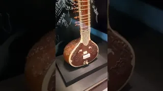 Ravi Shankar's Sitar - Made by Nodu Mullick, Calcutta, 1961 - British Museum in London #shorts