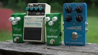 Pedal Order: Reverb into Delay vs Delay into Reverb, or both in parallel? Revised for 2019