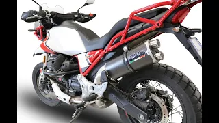 Scarico GPR MOTO GUZZI V85 TT GPR Exhaust System Sound & fitting